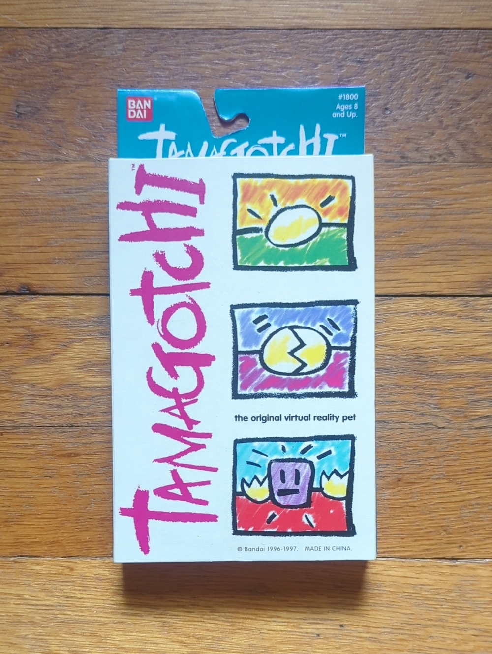 Tamagotchi New Unopened In Box 1997 Vintage Green Camo